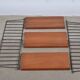String shelves 3 wooden shelves