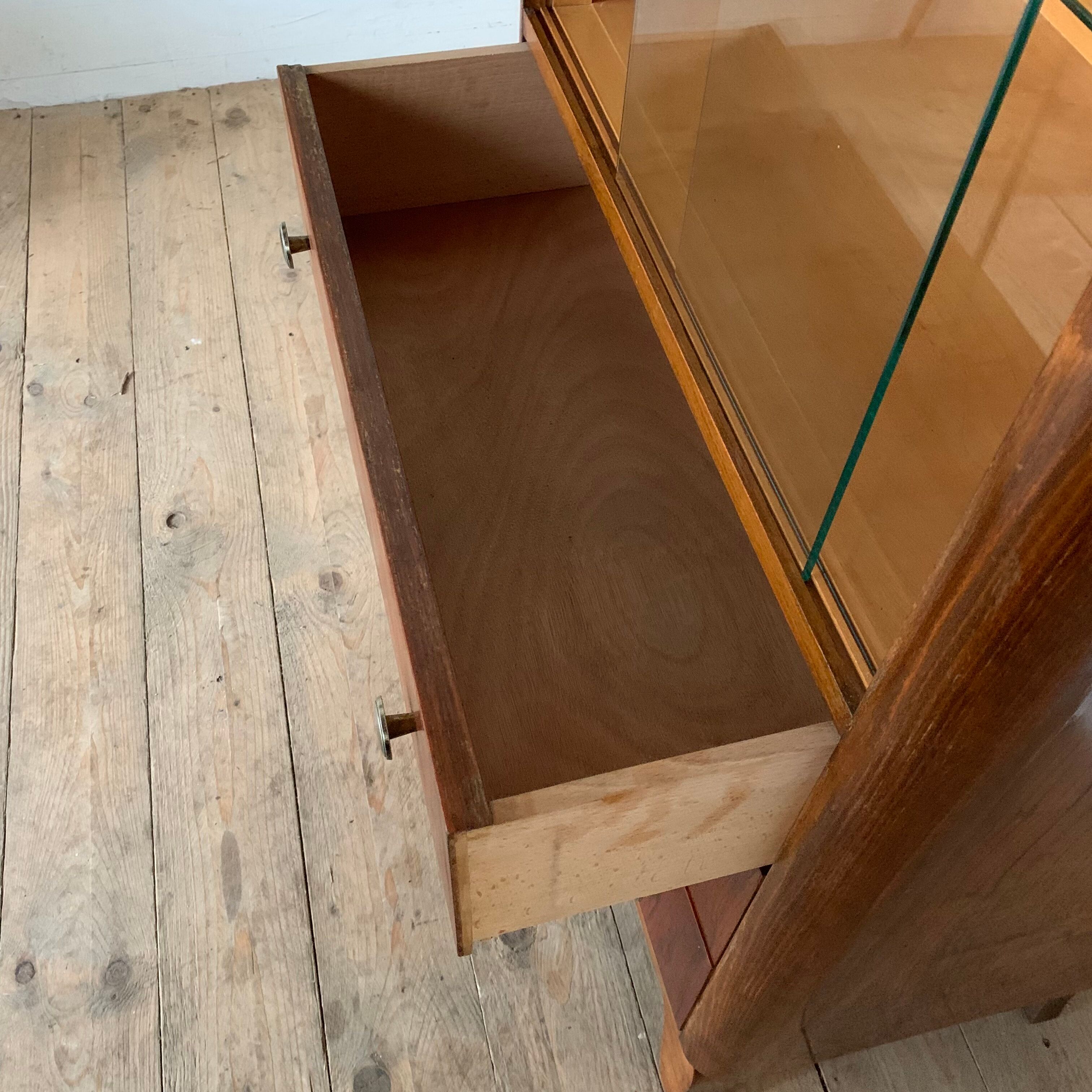 Vintage showcase library