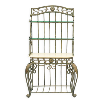 Wrought iron bakery furniture