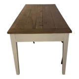 Farm table dining
