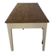 Farm table dining