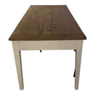 Farm table dining