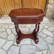 Restoration Period Work Table in Mahogany