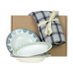 4 assiettes et 1 nappe — Les petits plats dans les grands #01
