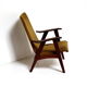 Vintage men’s armchair designed by Louis van Teeffelen for Wébé in the 1960s