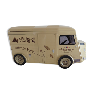 Citroen tube hy. metal box. anis candy