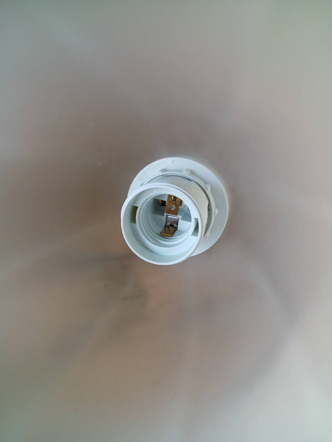 Pair of vintage tulip pendant lights