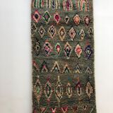 Moroccan Berber carpet Boujaad corridor 2,72x0.78m
