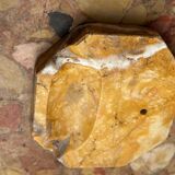 Art Deco Orange Marble Ashtray/ Catchall