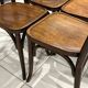 Suite de 4 chaises de Bistrot Baumann années 1930