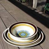 Set of 3 vintage ceramic dishes