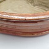 Heart-shaped mould in stoneware from La Borne, signed Bottani Dechaud