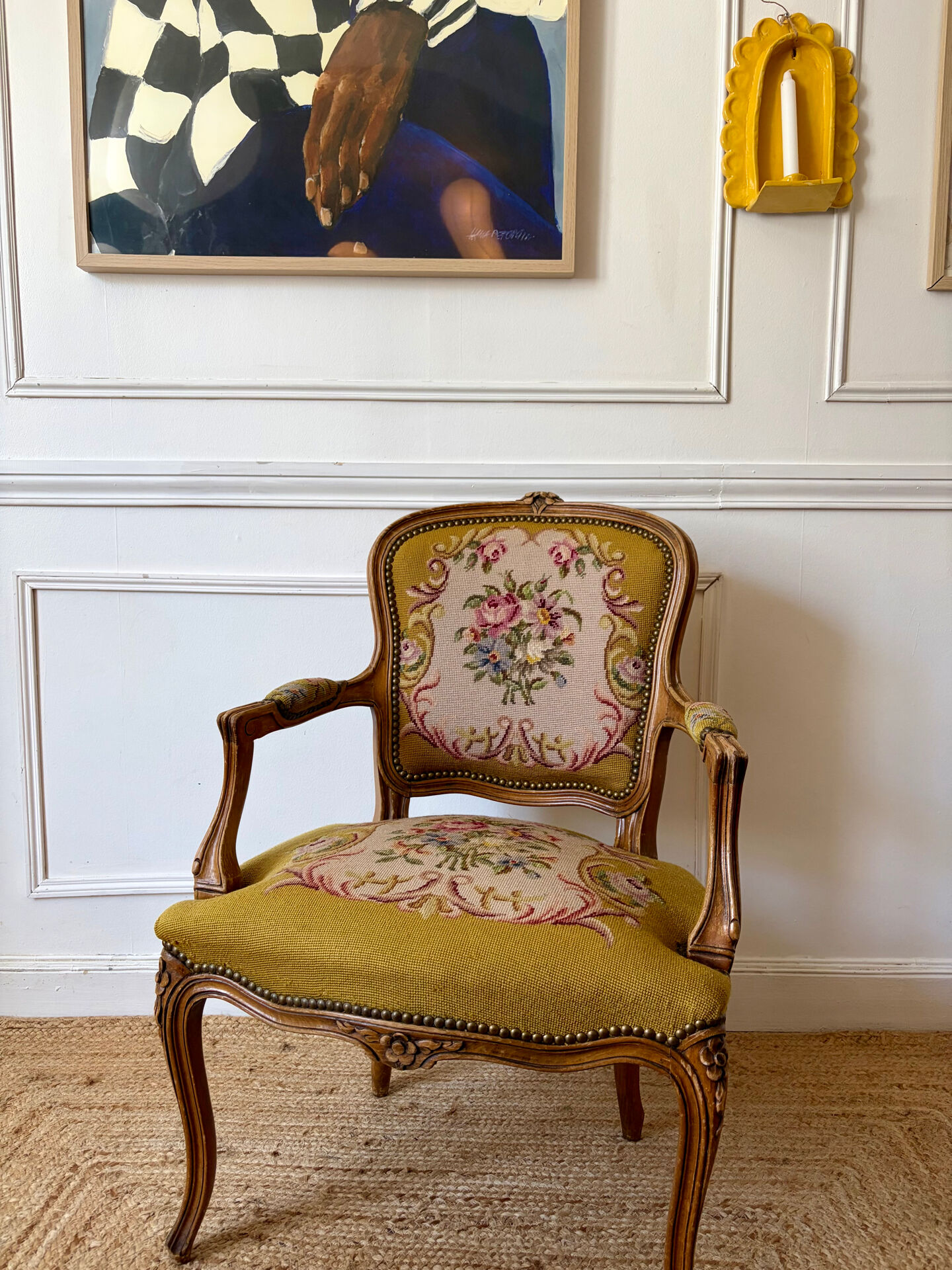 Fauteuil Cabriolet Louis XV