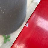 60's black and red String shelf