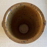 Pyrite stoneware ice bucket 1970