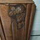 1930s headboard in solid oak