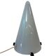 Vintage glass table lamp teepee by sce, 1990s