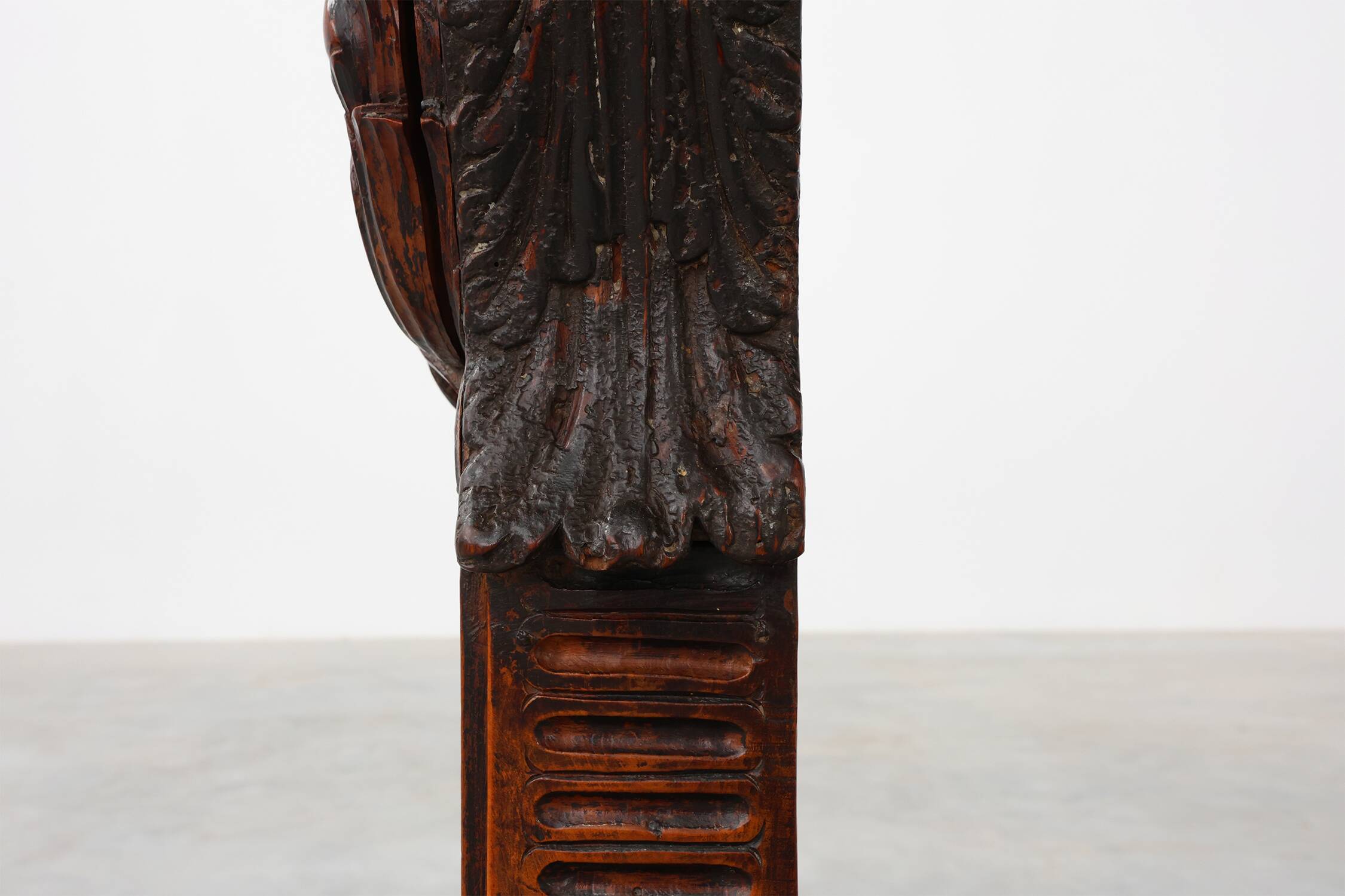 16th Century Renaissance walnut console table, Tuscan, Italy