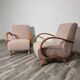 Art Deco Lounge Chairs from Jindřich Halabala, 1950s, Set of 2
