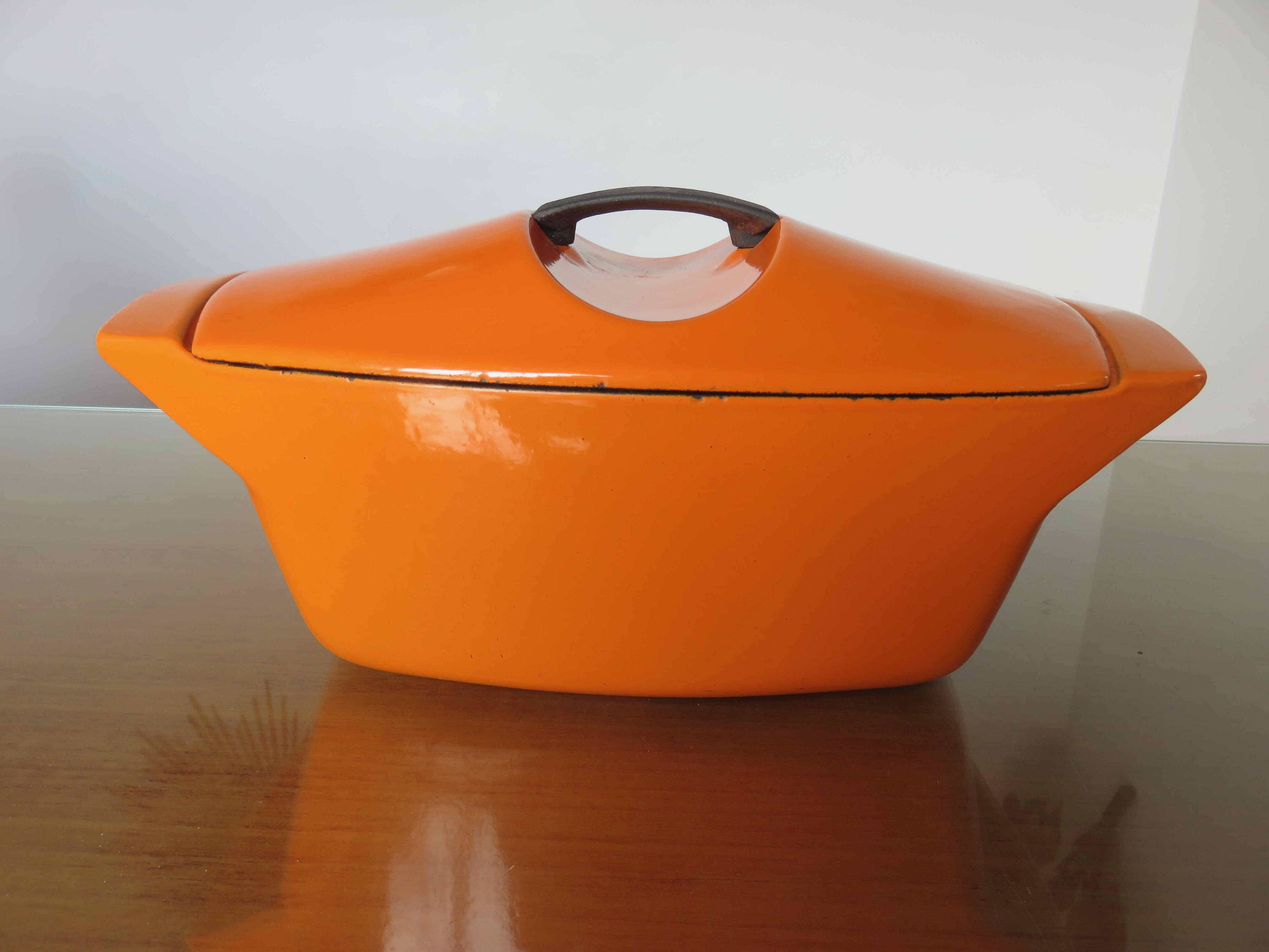 Cocotte " Raymond Loewy " Le Creuset 70s