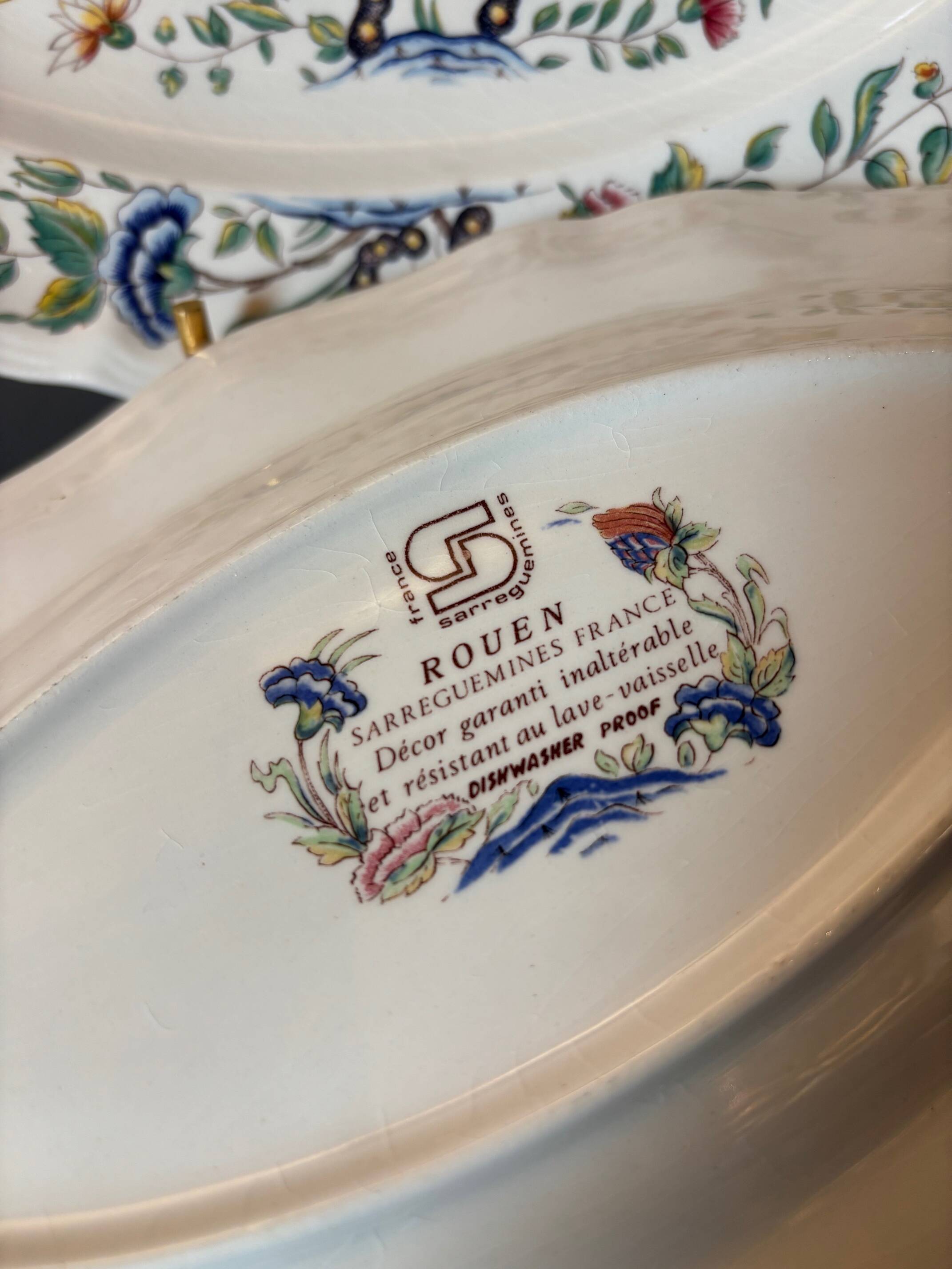 Paire de ramequins Sarreguemines