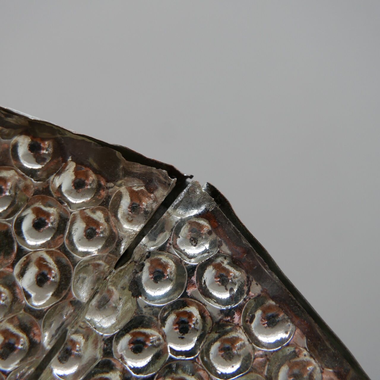 Antique Mirrored Glass Pendant Shade