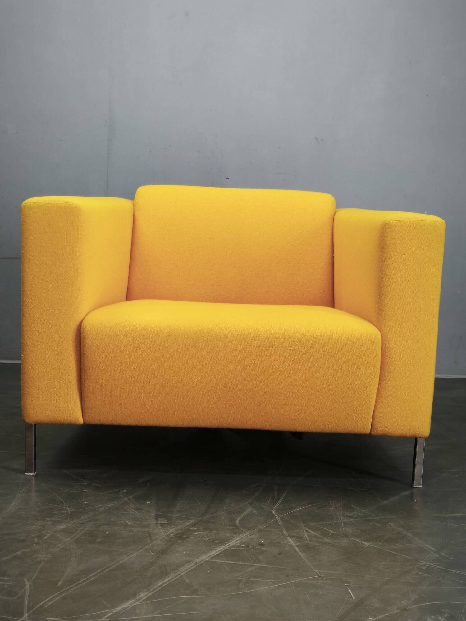 Enrico Franzolini Steel 2000 Lounge Armchair for Moroso, Italy