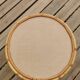 Vintage bamboo and rattan coffee table