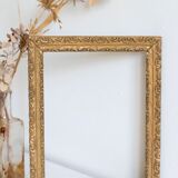 Old gilded frame