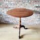 English table with a tilting top, 19th century.