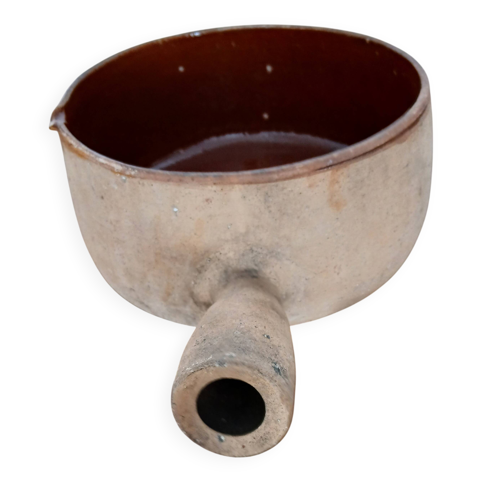 Antique Terracotta Pan from Vallauris