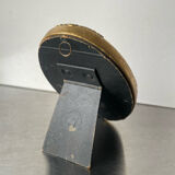 Cadre ovale antique bois doré 15 cm x 10 cm