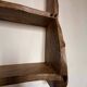 Solid wood wall shelf / storage shelf