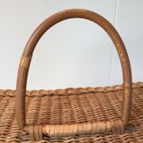 Wicker basket or box to the 1950s couture