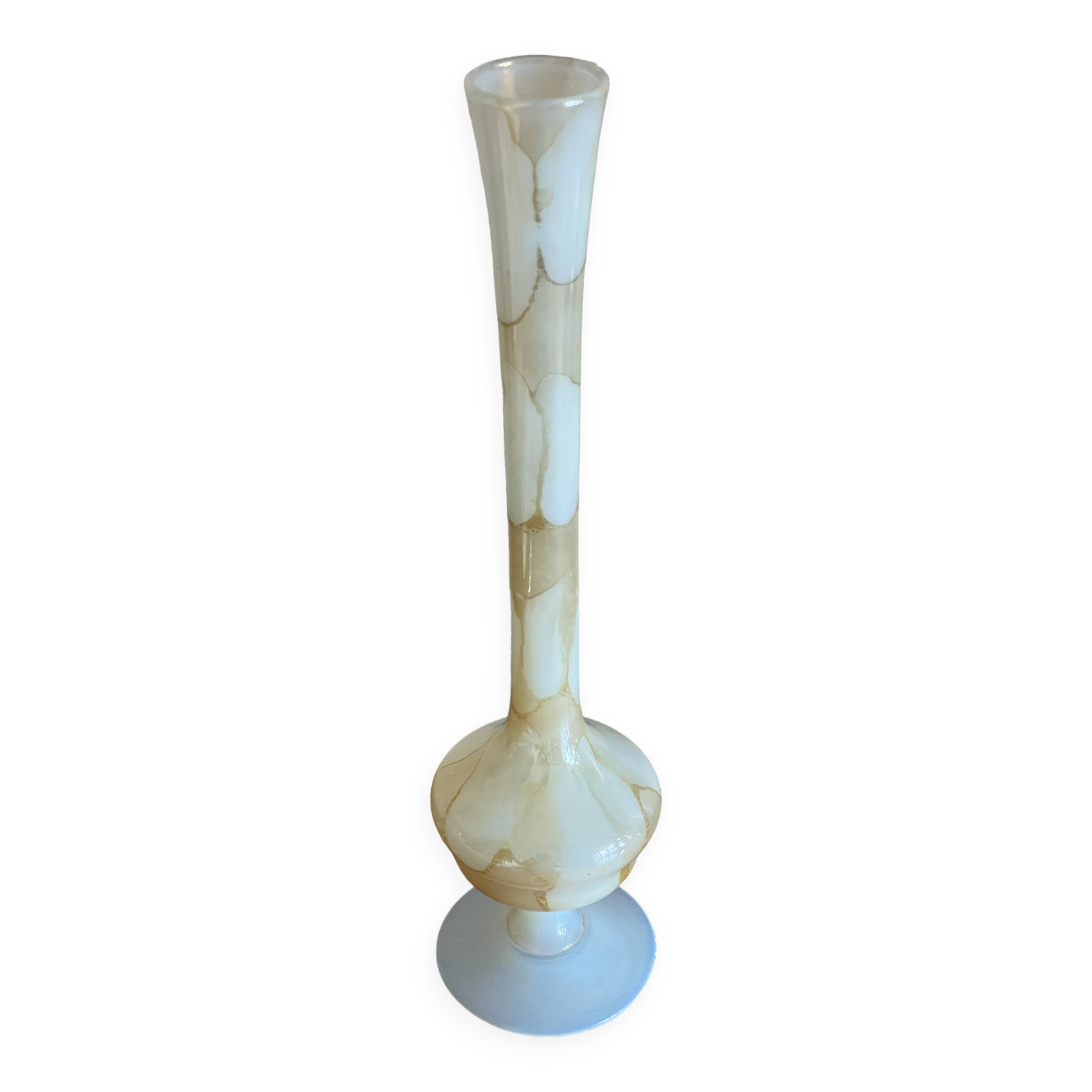 Soliflore en opaline