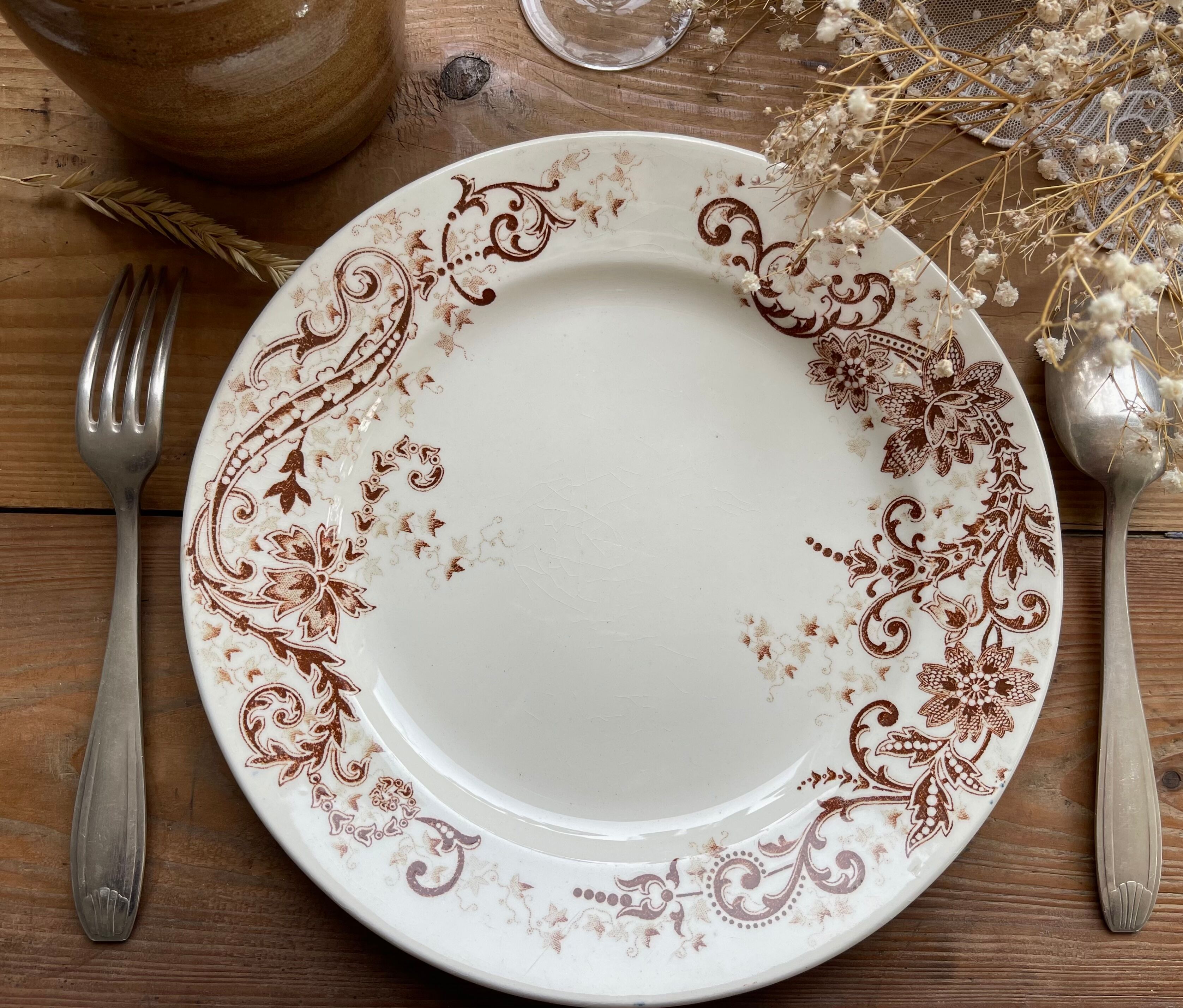 6 flat plates Iron Earth