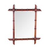 French bamboo mirror