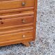 Commode vintage des années 50 pieds compas 3 tiroirs
