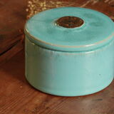 Japanese blue ceramic box