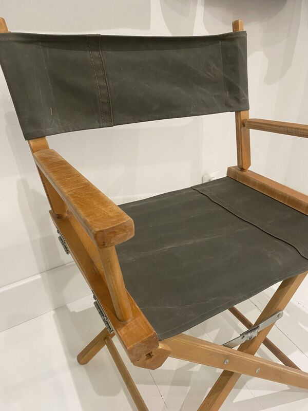 Fauteuil metteur en scène vintage