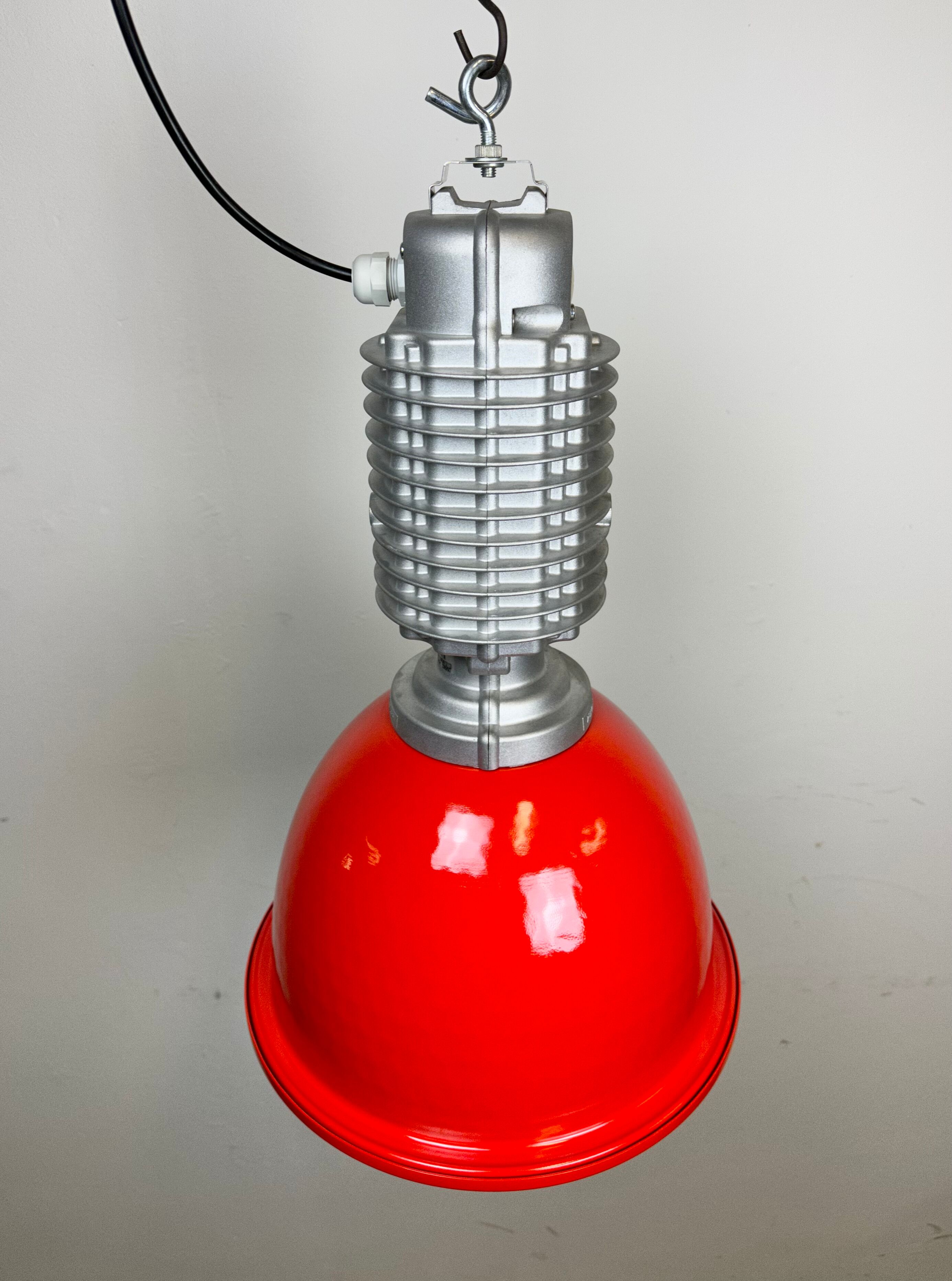 Industrial pendant lamp by charles keller for zumtobel, 1990s