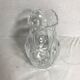 Former pitcher ewer molded crystal polished jug vintage