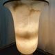Art deco lamp shape alabaster vase 1930
