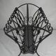 vintage wrought iron magazine rack Chaty Vallauris