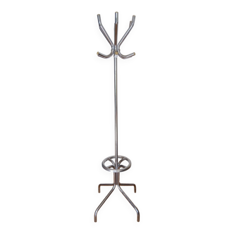 Porte manteau perroquet vintage en métal