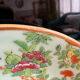 Antique celadon porcelain plate from Canton, China (1820-1850)