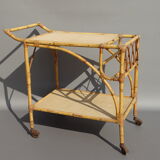 Trolling trolley served in rattan