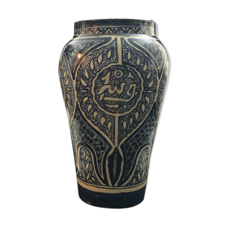 Baluster vase Morocco Fez 19th early 20th century