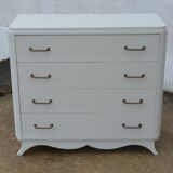 Painted art deco dresser