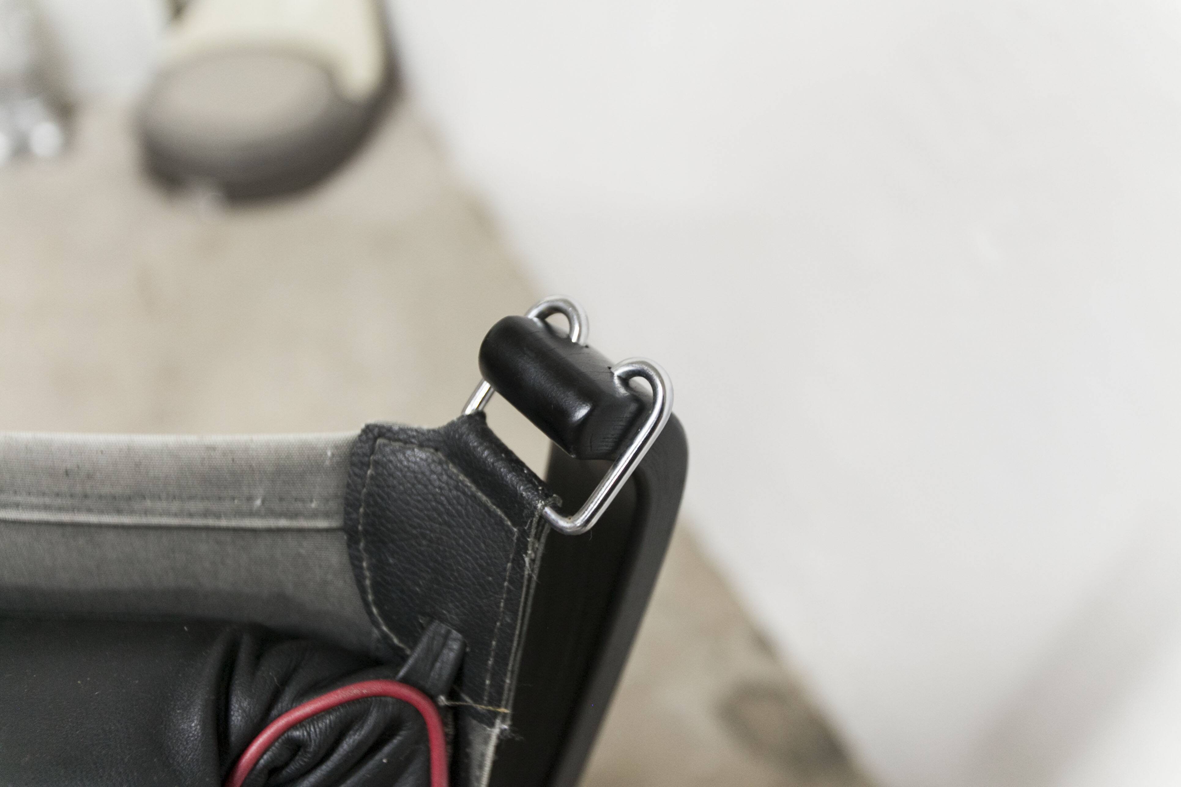 Set of armchair + ottoman viking p97 by Sigurd Russell for Poltrona Frau